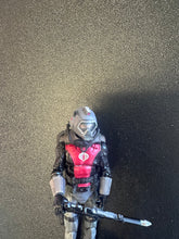 Load image into Gallery viewer, G.I. Joe Cobra 50th Anniversary TRU Ex. Cobra Eel (Frogman) Preowned Figure Incomplete

