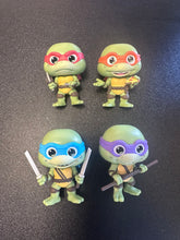 Load image into Gallery viewer, Funko TMNT Minis Set of 4 Figures Preowned
