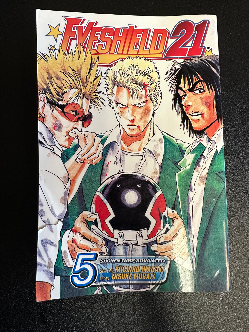 Eyeshield 21 Vol. 5 English Preowned Paperback Torn Cover