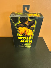 Load image into Gallery viewer, NECA THE WOLFMAN  ULTIMATE BLACK &amp; WHITE 7” BOXED ACTION FIGURE
