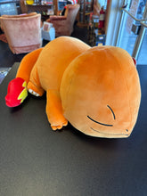 Load image into Gallery viewer, Jazwares Pokémon Sleeping Charmander 18” Plush
