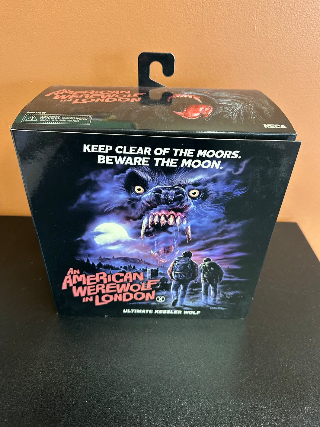 NECA AN AMERICAN WEREWOLF IN LONDON ULTIMATE KESSLER WOLF BOXED FIGURE
