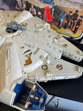 Load image into Gallery viewer, Kenner 1981 Star Wars Millennium Falcon Incomplete with Box See Details
