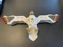 Load image into Gallery viewer, Deluxe Ninjazord Mega Falconzord Power Ranger/Frogzord (Broken leg)
