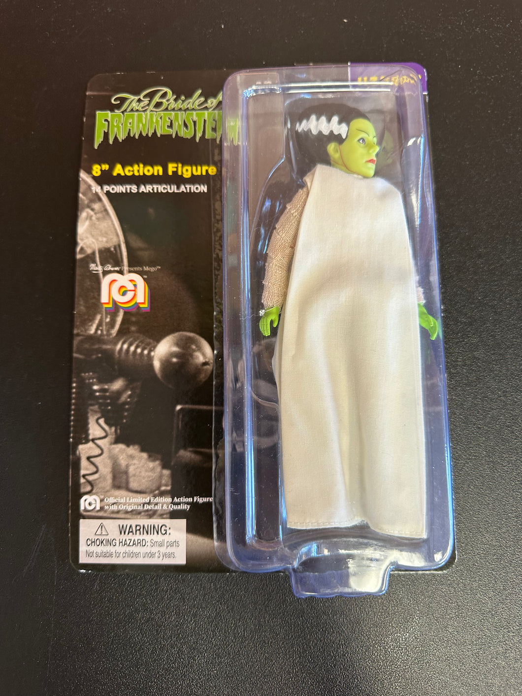 MEGO THE BRIDE OF FRANKENSTEIN 8” CLOTHED FIGURE