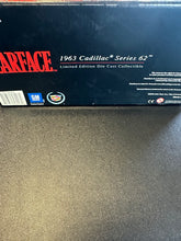 Load image into Gallery viewer, Jada Toys Scarface 1:24 1963 Cadillac Series 62 Diecast Collectible
