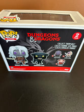 Load image into Gallery viewer, FUNKO POP DUNGEONS &amp; DRAGONS DRIZZT DO’URDEN &amp; GUENHWYVAR 2 PACK GS BOX DMG
