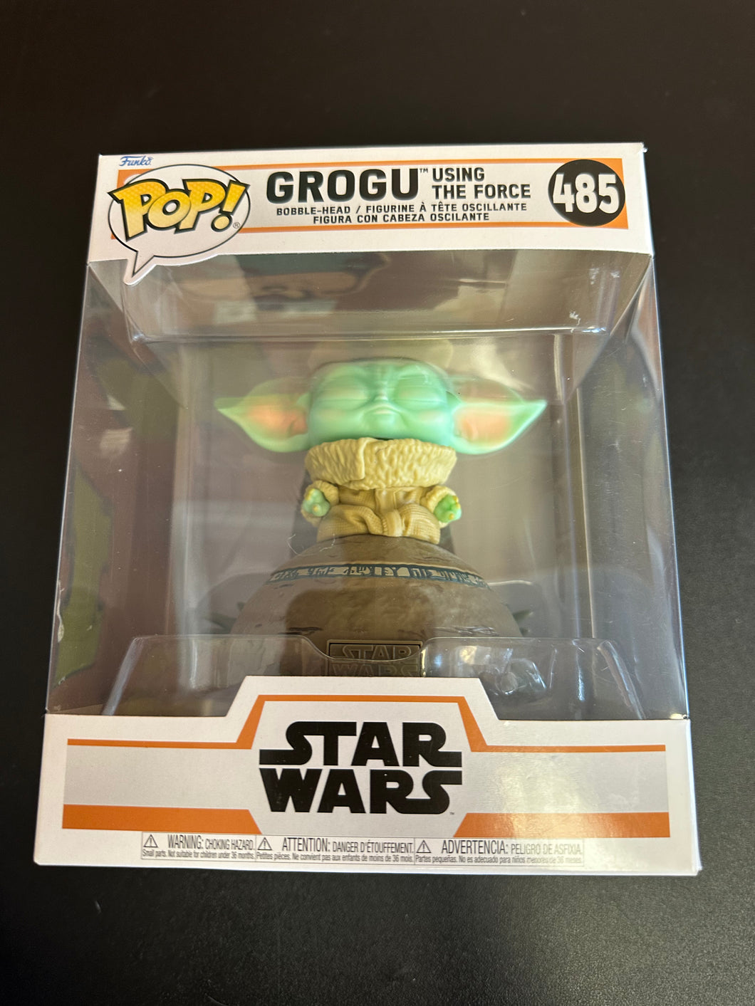 FUNKO POP STAR WARS GROGU USING THE FORCE BABY YODA THE CHILD 485