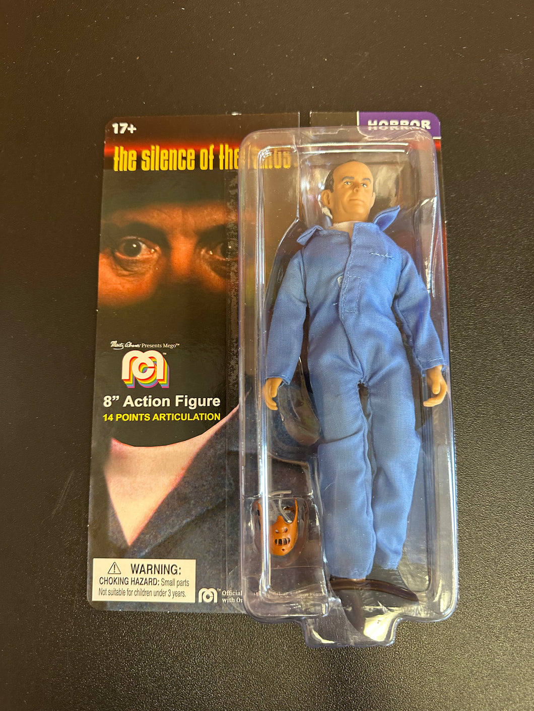 MEGO THE SILENCE OF THE LAMBS HANNIBAL 8” CLOTHED FIGURE
