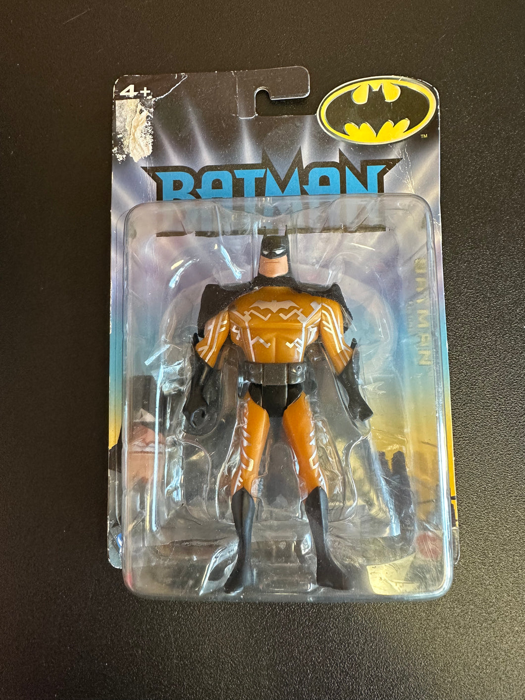 Mattel DC Batman Gold Techno Suit Card Damage