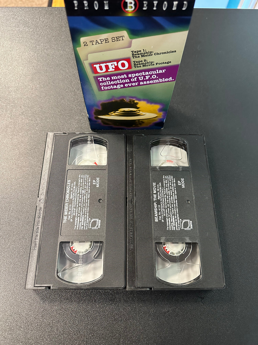 From Beyond UFO Beamship: The Meier Chronicles/The Movie Footage 2 Tapes [VHS] PREOWNED