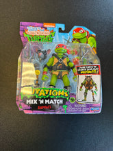 Load image into Gallery viewer, Playmates Tales of the TMNT Mutations Mix ‘N Match Raphael
