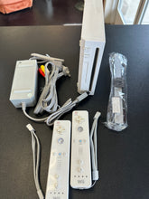 Load image into Gallery viewer, Nintendo Wii RVL-001(USA) White with 2 controllers Preowned
