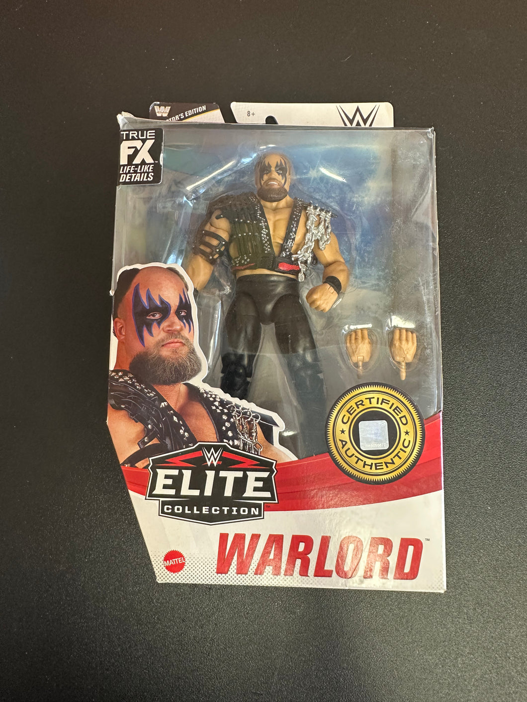 Mattel WWE Elite Warlord Action Figure Preowned
