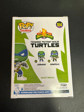 Load image into Gallery viewer, FUNKO POP POWER RANGERS TMNT LEONARDO 2022 SUMMER CONV 104
