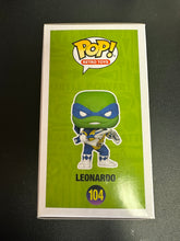 Load image into Gallery viewer, FUNKO POP POWER RANGERS TMNT LEONARDO 2022 SUMMER CONV 104
