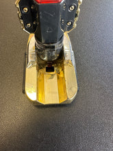 Load image into Gallery viewer, Bandai Power Rangers Zeo Gold Ranger Zeonizer Pieces Preowned
