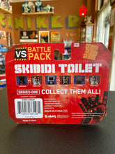 Load image into Gallery viewer, Bonkers Toy Co. Skibidi Toilet Battle Pack Series 1 Plungerman + Skibidi Toilet
