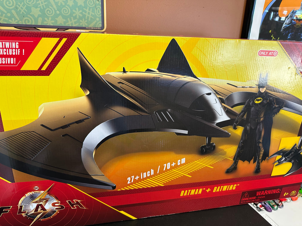 Spin Master DC The Flash Exclusive Target Batwing + Batman