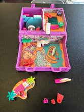 Load image into Gallery viewer, Bluebird Toys Polly Pocket 1996 Surf ‘n Swim Treasure Chest Island Incomplete
