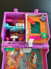 Load image into Gallery viewer, Bluebird Toys Polly Pocket 1996 Surf ‘n Swim Treasure Chest Island Incomplete
