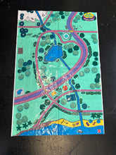 Load image into Gallery viewer, Mattel Polly Pocket Pollyville Playmat Preowned
