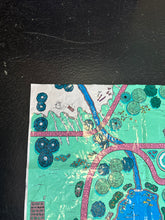 Load image into Gallery viewer, Mattel Polly Pocket Pollyville Playmat Preowned

