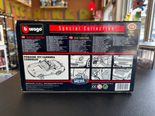 Load image into Gallery viewer, Burago Porsche 911 Carrera Cabriolet 1994 1:18 Scale Die-Cast
