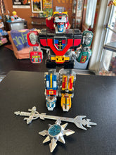 Load image into Gallery viewer, Bandai 1981 Y&amp;K Voltron Lionbot with Sword &amp; Shield No Hands
