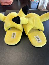 Load image into Gallery viewer, Bioworld Pokémon Pikachu Plush Slippers MEDIUM Preowned
