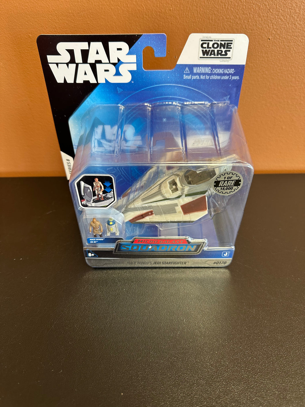 Star Wars Clone Wars Micro Galaxy Squadron Mace Windu’s Jedi Starfighter Chase 1/15,000