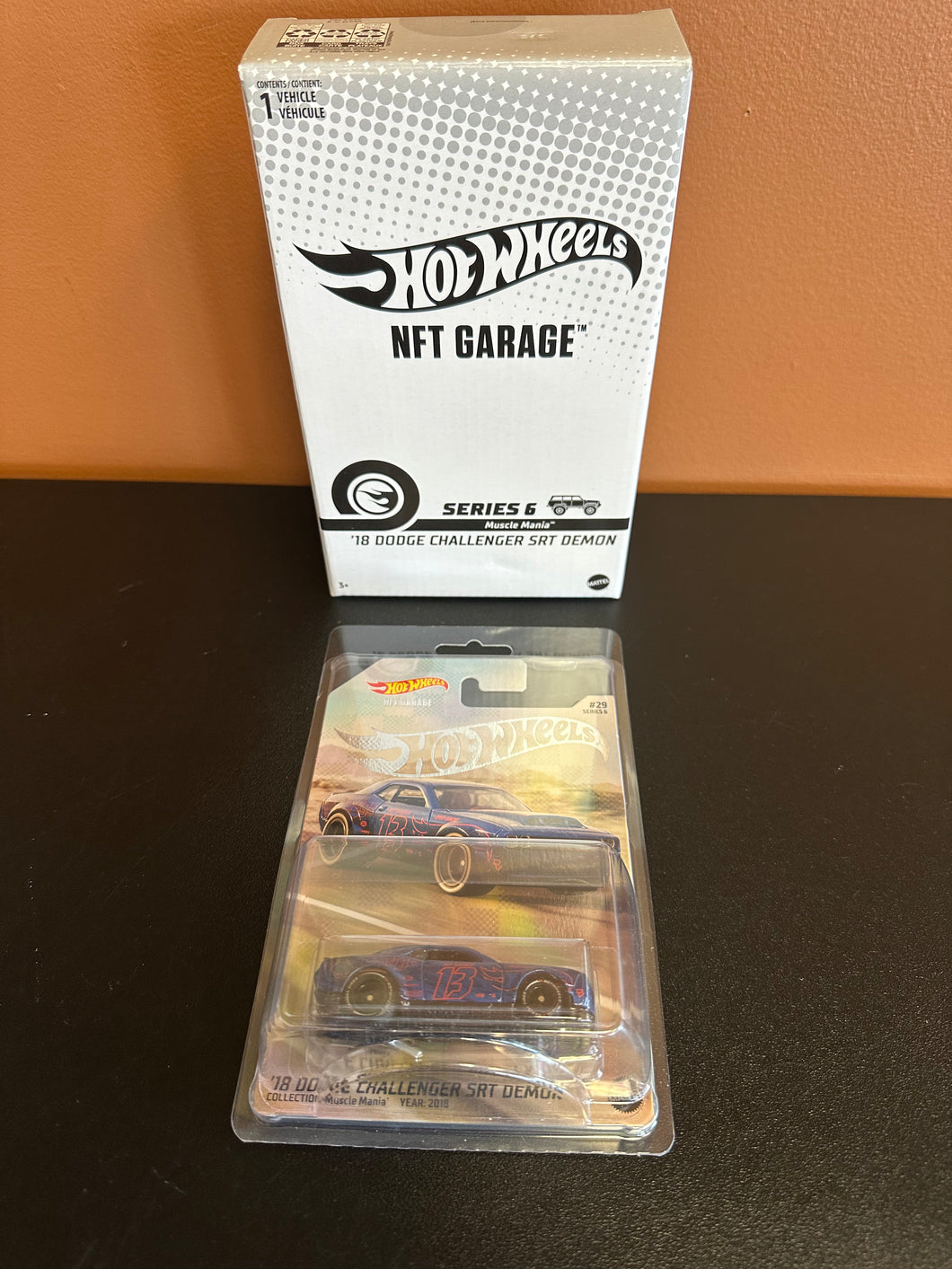 Hot Wheels NFT Garage ‘18 Dodge Challenger SRT Demon #29 Series 6