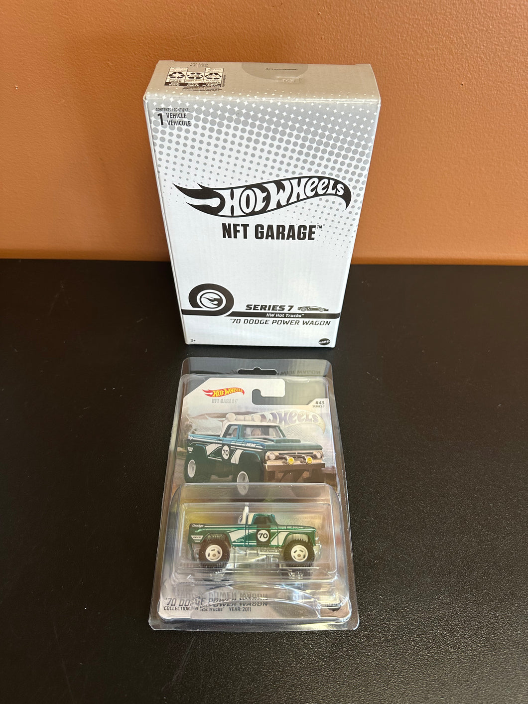 Hot Wheels NFT Garage ‘70 Dodge Power Wagon #43 Series 7