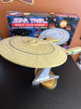 Load image into Gallery viewer, Playmates Star Trek Space Talk U.S.S. Enterprise NCC-1701-D Preowned Works
