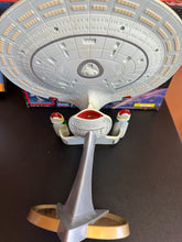 Load image into Gallery viewer, Playmates Star Trek Space Talk U.S.S. Enterprise NCC-1701-D Preowned Works
