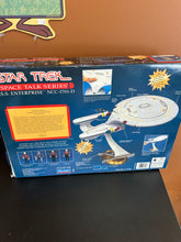 Load image into Gallery viewer, Playmates Star Trek Space Talk U.S.S. Enterprise NCC-1701-D Preowned Works
