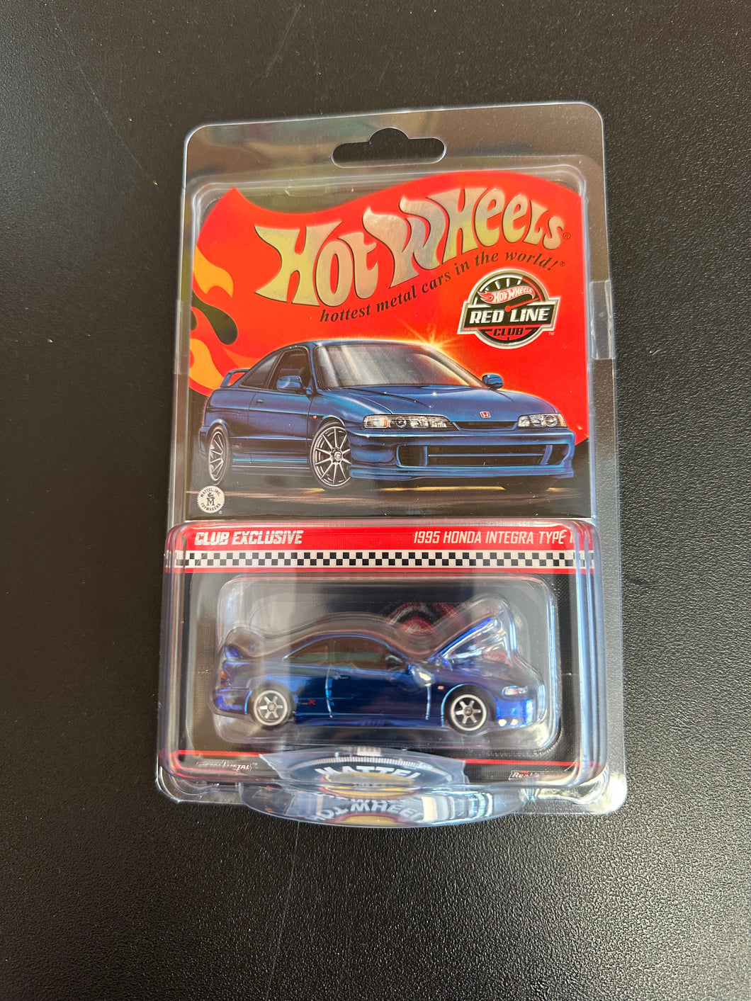 Hot Wheels Redline Club Exclusive 1995 Honda Integra Type R Blue