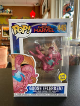 Load image into Gallery viewer, FUNKO POP Marvel Captain Marvel Goos (Flerken) 445 Glows In The Dark
