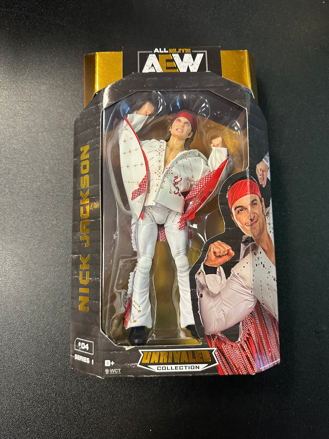 AEW UNRIVALED COLLECTION NICK JACKSON #04 SERIES 1