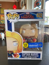 Load image into Gallery viewer, FUNKO POP Marvel Captain Marvel 432 Walmart Exclusive
