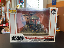 Load image into Gallery viewer, FUNKO POP Star Wars Boba Fett And Fennec On Throne 486
