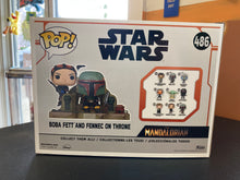 Load image into Gallery viewer, FUNKO POP Star Wars Boba Fett And Fennec On Throne 486
