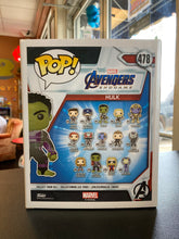 Load image into Gallery viewer, FUNKO POP Marvel Avengers Endgame Hulk 478
