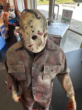 Load image into Gallery viewer, Sideshow Friday the 13th Part 3 Jason Voorhees 1:6 Scale Bloody Custom Preowned
