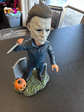 Load image into Gallery viewer, NECA Halloween Michael Myers With Tombstones Bobble Head Preowned
