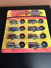 Load image into Gallery viewer, Hot Wheels 8 Car Vintage Collection 1993 Cardboard Display Water DMG
