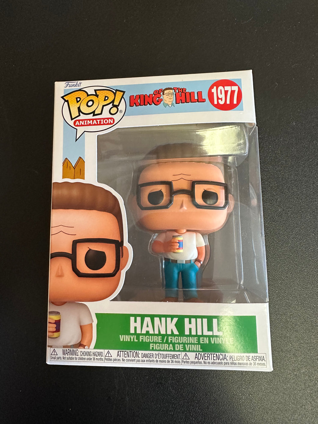 FUNKO POP KING OF THE HILL HANK HILL 1977