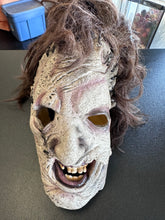 Load image into Gallery viewer, Rubies Texas Chainsaw Massacre Leatherface 3/4 Mask Preowned
