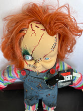 Load image into Gallery viewer, Spencers Bride of Chucky Doll with Knife New With Tag 25” Tall
