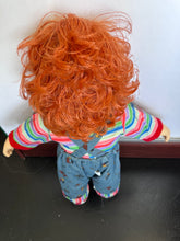 Load image into Gallery viewer, Spencers Bride of Chucky Doll with Knife New With Tag 25” Tall
